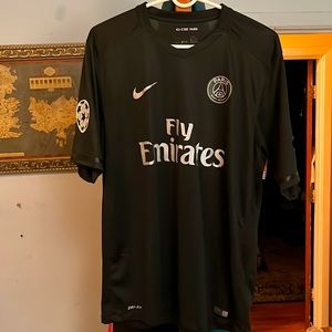Nike PSG 3rd Kit 2015/16 Black/Silver XL
